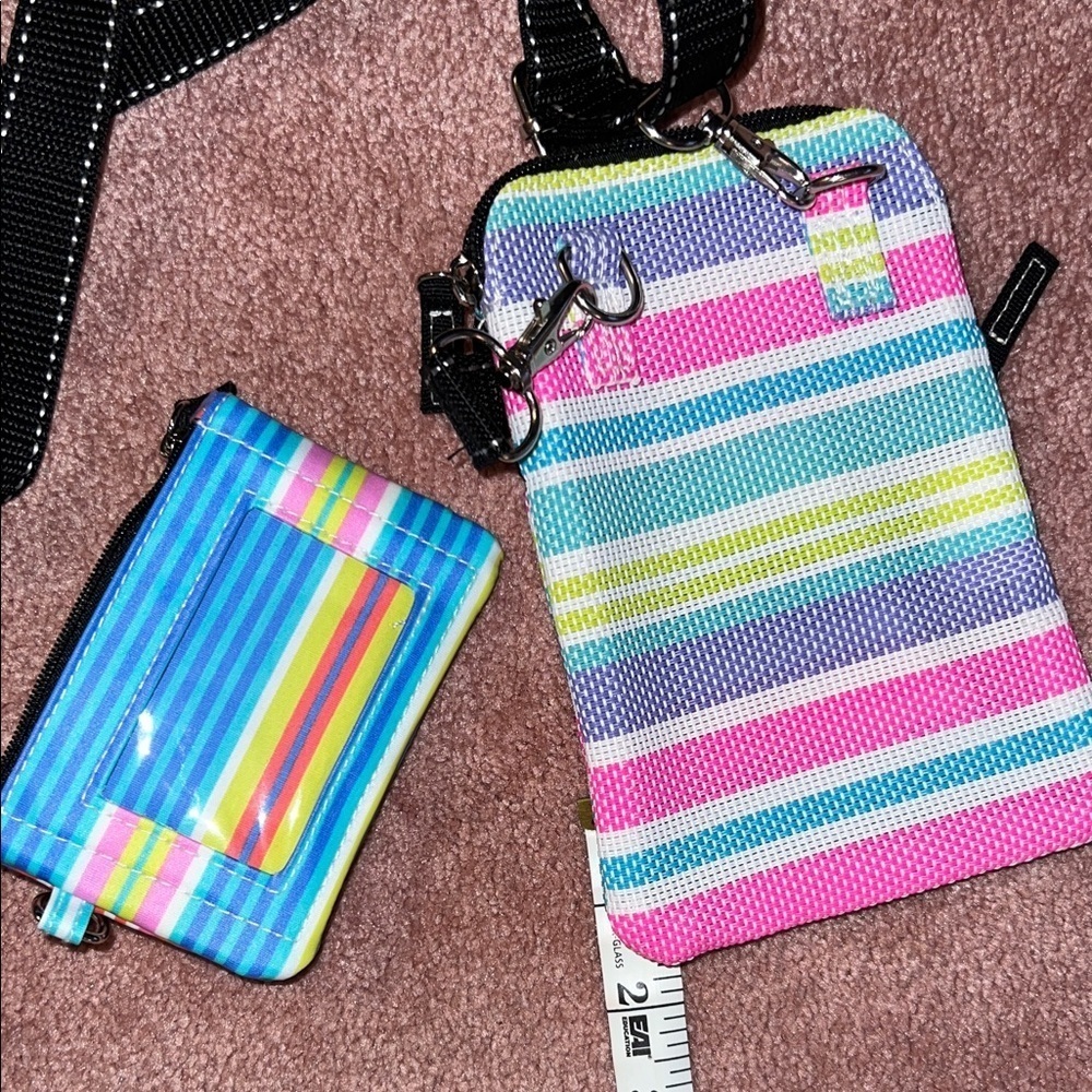 Scout Multicolor Striped Phone Bag Set - Picture 6 of 6